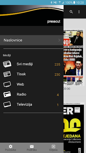 Android application Presscut screenshort