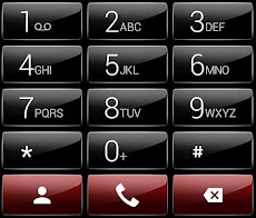 Theme for ExDialer GlossB Redのおすすめ画像5
