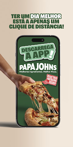 Android application Papa John's Pizza Portugal screenshort
