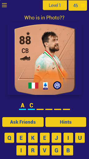 Football Squad memory Game