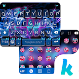 Blue Butterfly Kika Keyboard icon