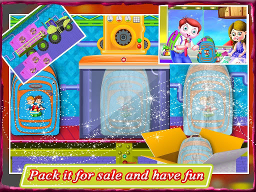 High School Girls Bag Factory - Maker Simulator