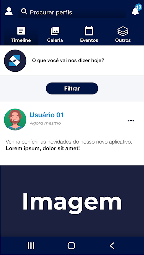 Android application Conecta Simpar screenshort
