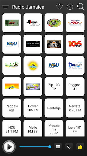 Android application Jamaica Radio FM AM Music screenshort
