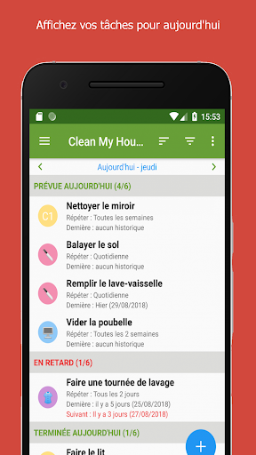 Aperçu de l'application