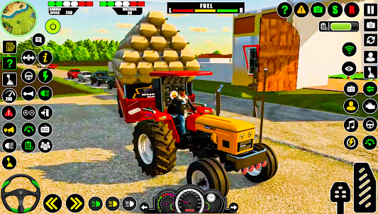 Tractor Driving Farmer Games