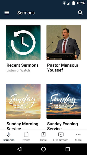 Android application Faith Baptist Church Sydney screenshort