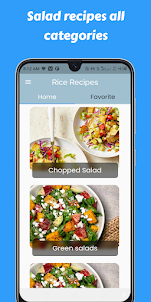 Salad Recipes Cookbook app