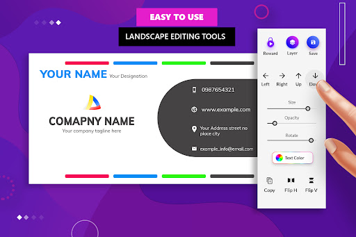 Business Card Maker Pro Screen 2