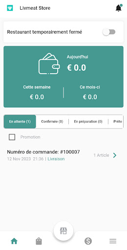 Livmeat Store Screen 2