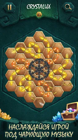 Game screenshot Crystalux: Zen Match Puzzle hack