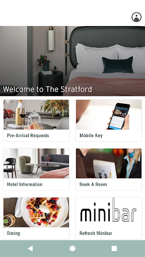 Android application The Stratford screenshort