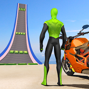 Mega Ramp Bike GT Racing 3D: Bike Stunt Games 2021