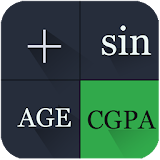 Multi Calculator ★ CalcKit (AGE+CGPA+GPA) icon