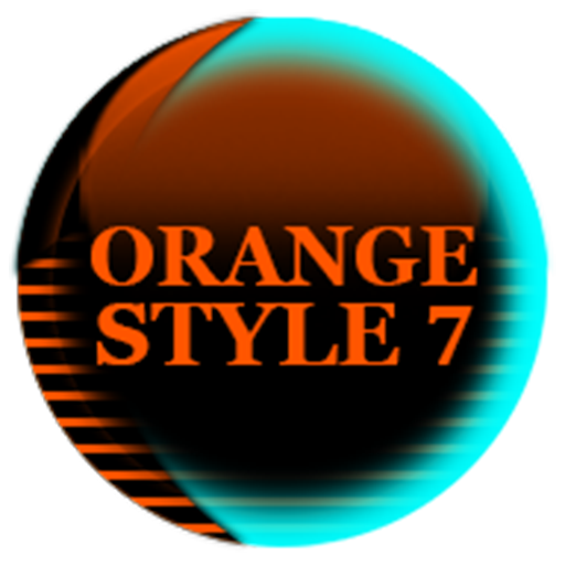 Orange Icon Pack Style 7