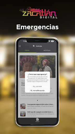 Android application Zacatlán Digital screenshort