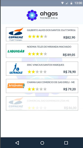 ahgas app Screen 2