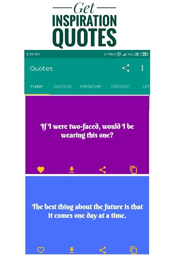 Android application Life motivational Quotes screenshort