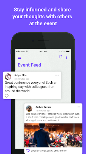 Android application Cipla Events screenshort