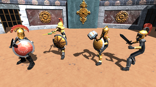 Stickman 3D Gladiatorenkampf