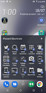 Shortcutter Quick Settings Screenshot