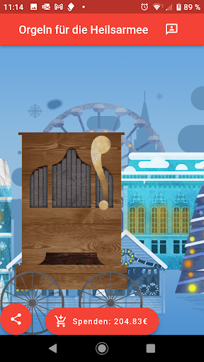 Android application Drehorgel screenshort