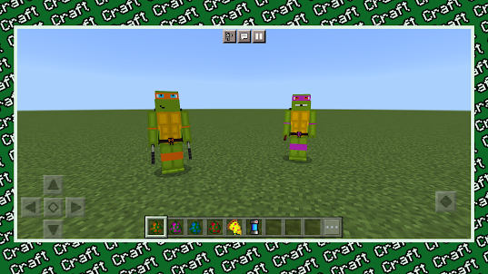 Mod Ninja Turtles in Minecraft