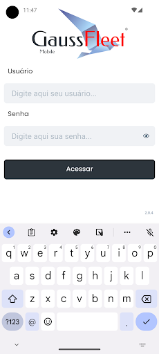 GaussFleet Mobile Screen 2