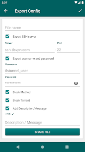 TLS Tunnel - Unbegrenztes VPN Screenshot