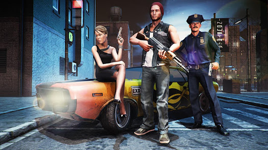 Screenshot 1 Vegas Gangster Crime City Game android