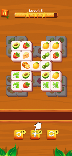 Fruit Crush Triple Tile Puzzle Screen 2