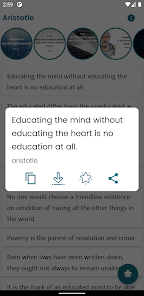 Screenshot 2 Aristotle Quotes and Sayings android