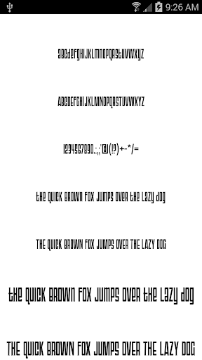 Fonts Message Maker Screen 2
