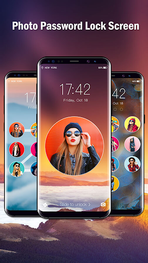 Android application Photo Lock Screen screenshort