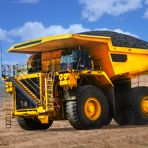 Heavy Machines and Mining Game logo
