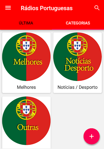 Android application Radio Portugal, Radio PT screenshort