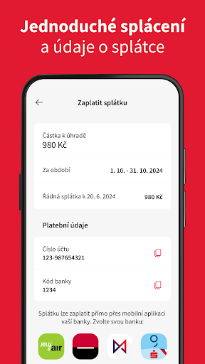 Home Credit CZ Screen 2