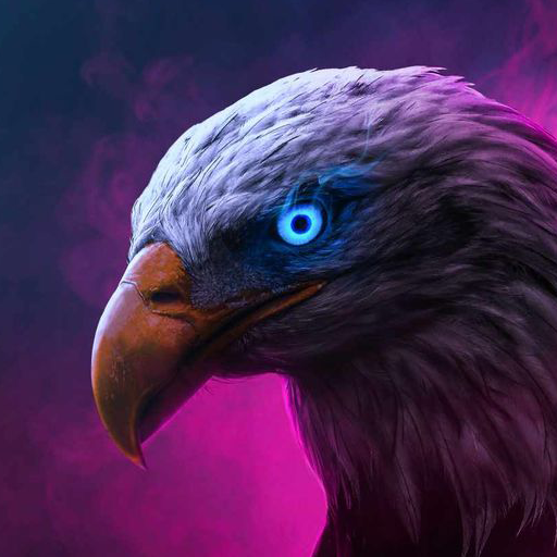 Aesthetic Eagles Wallpaper 4K logo