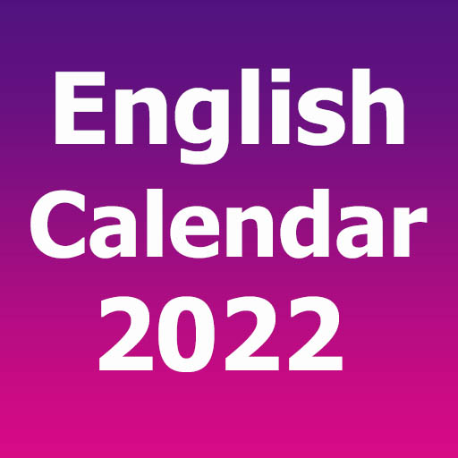 English Calendar 2022  Icon