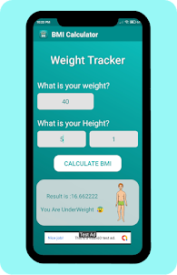Weight Tracker -BMI Calculator
