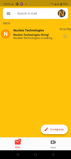 Nucleio Mail Screen 2