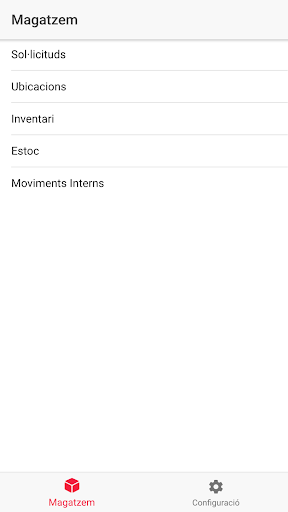 Android application Stratya WMS screenshort