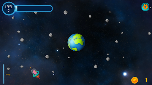 Android application Alien Invasion screenshort