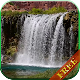 Waterfall video live wallpaper icon
