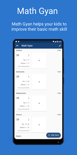 Android application Math Gyan - Kids Basic Math (+ screenshort