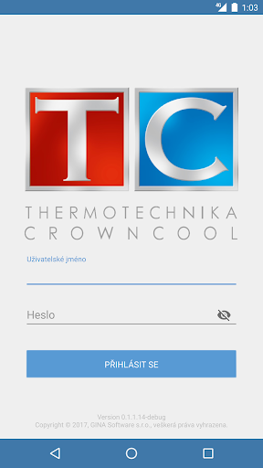 Android application GINA Technik screenshort