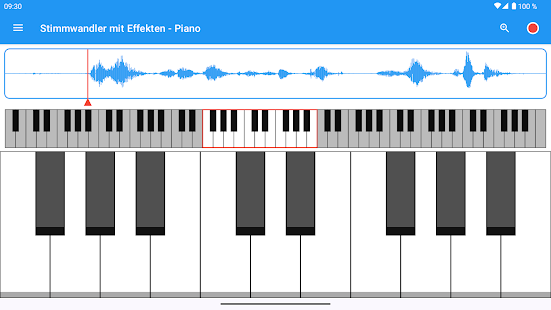 Stimmwandler mit Effekten لقطة شاشة