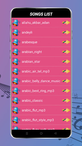 Latest Arabic Ringtones Screen 3