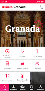 Captura 2 Guía de Granada de Civitatis android