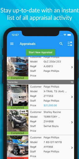 Dealer Drive Appraisals Screen 2